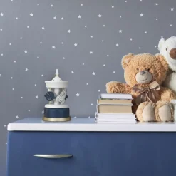 Carrousel Musical Enfant Garçon 20cm Bleu