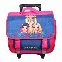 Cartable à roulettes 38 cm Rainbow High Multicolore