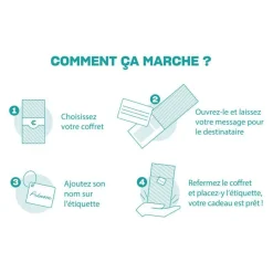 Carte cadeau Just enjoy ! Amour - 100 € - Coffret Cadeau Multi-thèmes