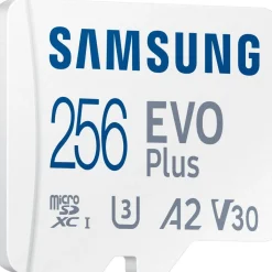 Carte Micro SD 256Go Evo plus avec adaptateur