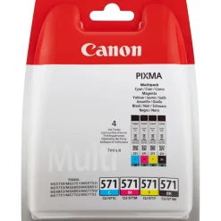 Cartouche d'encre CLI-571 CMYBK Multipack