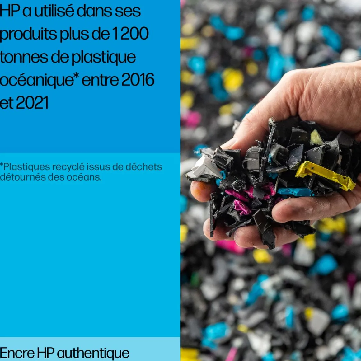 Cartouche d'Encre HP 301XL Trois Couleurs grande capacité Authentique (CH564EE)