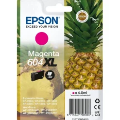 Cartouche d'encre 604XL Serie Ananas Magenta