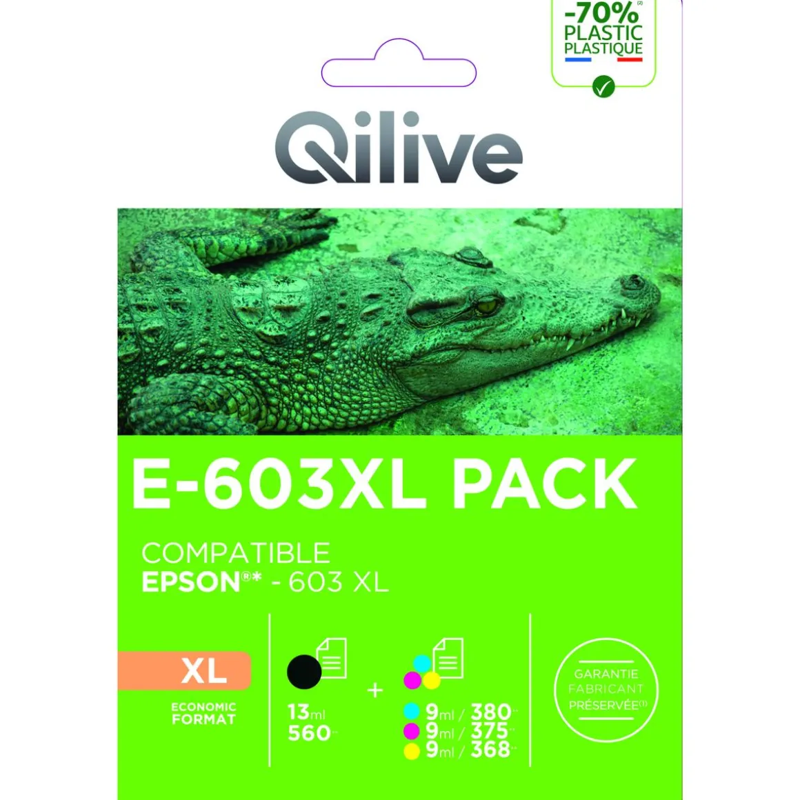 Cartouche imprimante E-603 XL Pack 4 couleurs