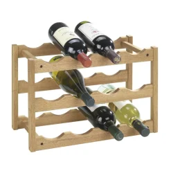 Casier à bouteille Norway - L. 42 x H. 28 cm - Marron noix