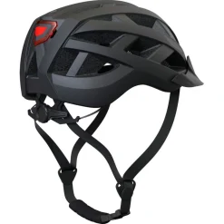 Casque de protection avec éclairage arrière LED - Taille M - Noir