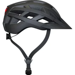 Casque de protection avec éclairage arrière LED - Taille M - Noir