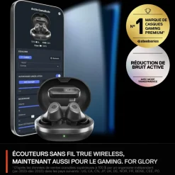 Casque gamer Arctis GameBuds Noir