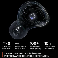 Casque gamer Arctis GameBuds pour Xbox