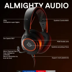 Casque gamer Arctis Nova 3