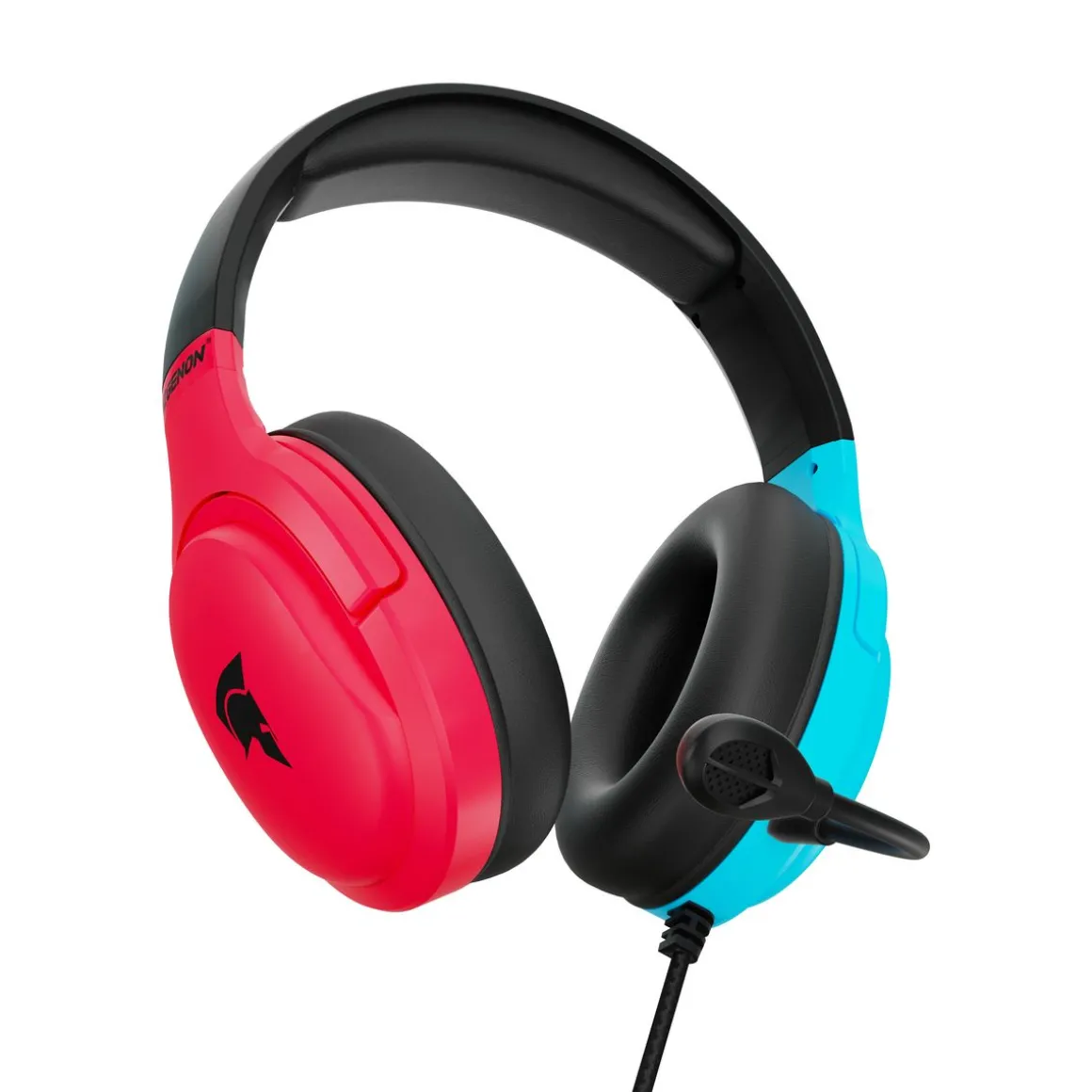 Casque Gaming AG-H200S - Noir/ Turquoise/ Rouge
