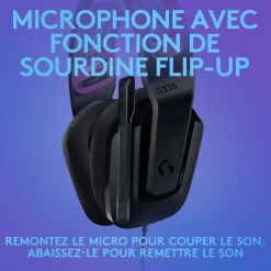 Casque Gaming G335 NR - Noir