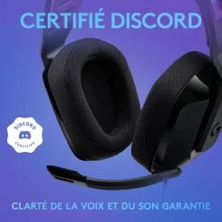Casque Gaming G335 NR - Noir