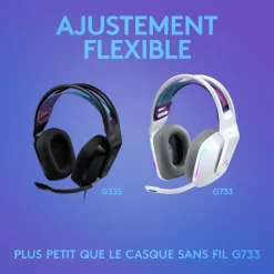 Casque Gaming G335 NR - Noir