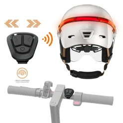 Casque LED Glow taille L - Crème