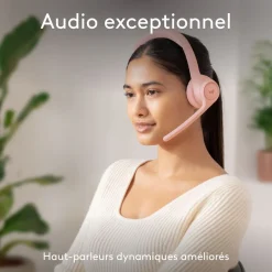 Casque PC sans fil Bluetooth Zone 300 - Rose