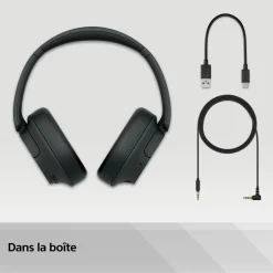 Casque WH CH720 - Noir