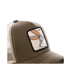 Casquette Capslab Looney Tunes Bunny Vert Kaki