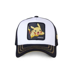 Casquette Capslab trucker Pokemon Pikachu Blanc