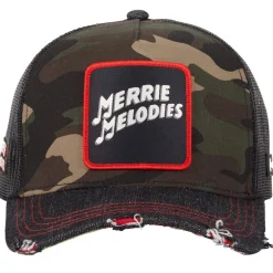 Casquette homme trucker effet déchiré Looney Tunes Folks