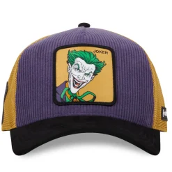 Casquette homme trucker en velour et suedine Dc Comics Prison