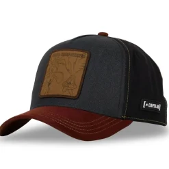 Casquette homme trucker effet denim et suedine Looney Tunes