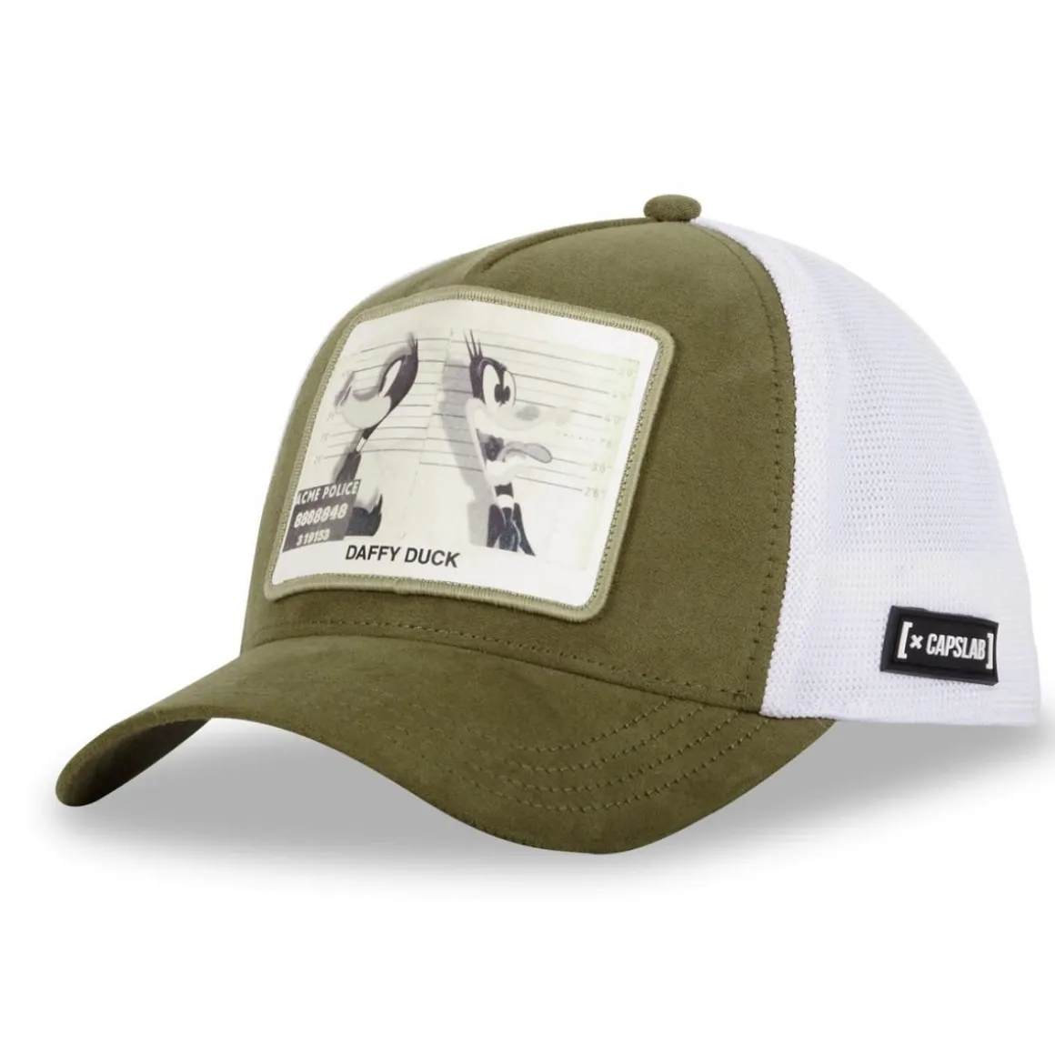 Casquette homme trucker effet suedine finitions premium Looney Tunes