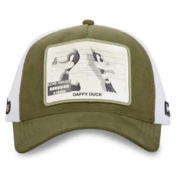 Casquette homme trucker effet suedine finitions premium Looney Tunes