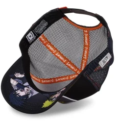 Casquette homme trucker finitions premium Naruto Shippuden