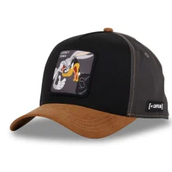 Casquette homme trucker mix de matière Looney Tunes Bugs ans Daffy