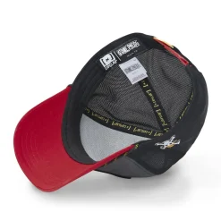 Casquette trucker avec filet finitions premium One Piece Mugiwara