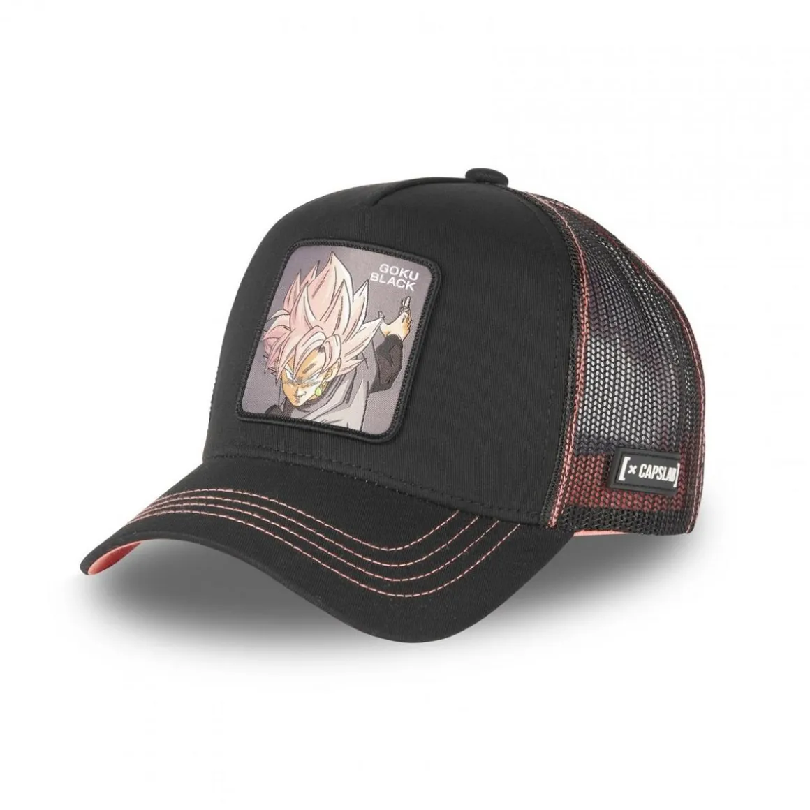 Casquette trucker avec filet Dragon Ball Super Black Goku