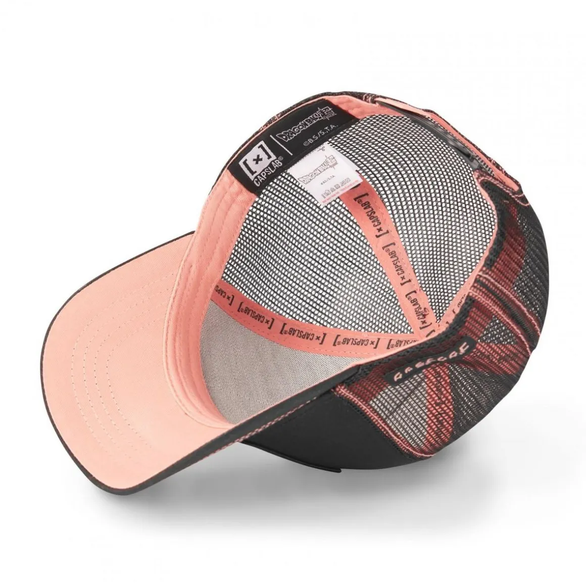 Casquette trucker avec filet Dragon Ball Super Black Goku