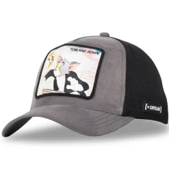 Casquette trucker avec filet finitions premium Tom et Jerry