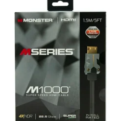 Câble HDMI M1000 UHD 4K HDR 22.5GBPS 1.5M