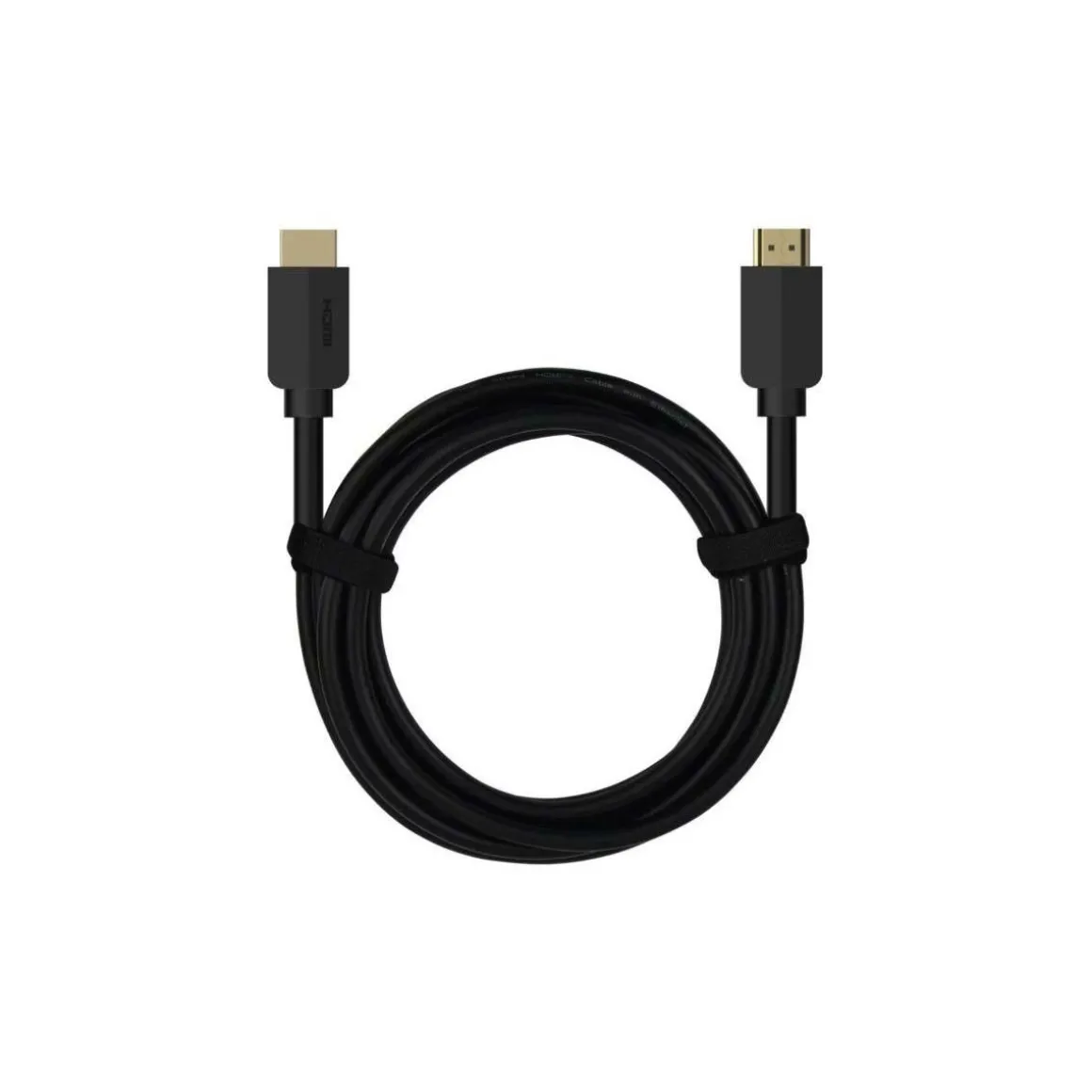 Câble HDMI x2 HDMI 2M noir droit 2.0