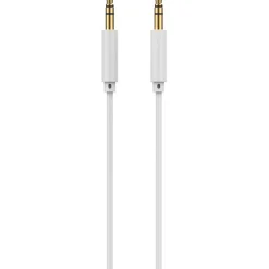 Câble Jack 1M 3.5/3.5 Blanc