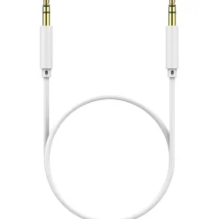 Câble Jack 1M 3.5/3.5 Blanc