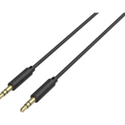 Câble Jack 1M 3.5/3.5 Noir