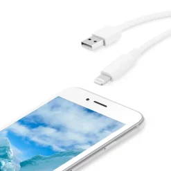 Câble lightning MFI - Blanc