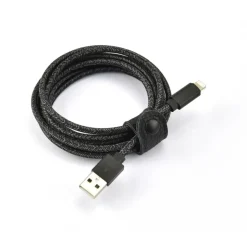 Câble Lightning vers USB 2m noir certifié Apple