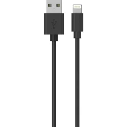 Câble Lightning vers USB 1m noir certifié Apple