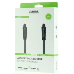 Câble optique Optique audio fiche ODT 5M Noir