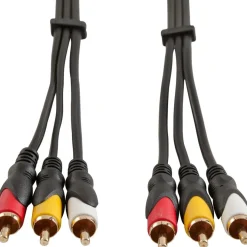 Câble RCA 3RCA/3RCA - 2m -ecp