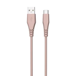 Câble USB A / USB C - Rose