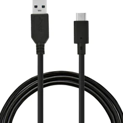 Câble USB C vers USB noir 2m