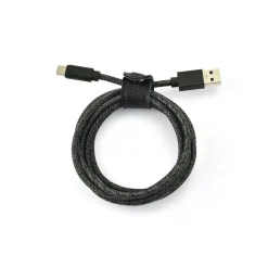 Câble USB C vers USB noir 2m tressé