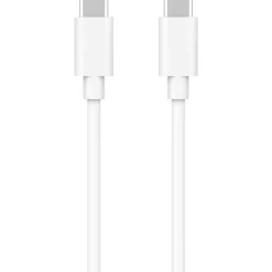 Câble USB C vers USB-C blanc 1m