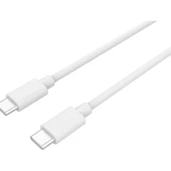 Câble USB C vers USB-C blanc 1m