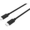 Câble USB C vers USB-C noir 1m